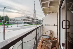 Каюта «Люкс с балконом» на теплоходе «Мустай Карим»