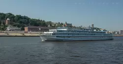 Теплоход «Николай Карамзин» в Нижнем Новгороде