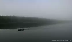 Утро на Свири. Рыбаки