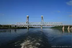 Мост через Свирь в районе Лодейного Поля