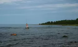 Рыбаки на Ладожском озере