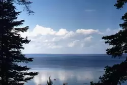 Вид на Ладожское озеро
