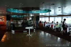 Бар-ресторан «Нева» на шлюпочной палубе, теплоход «Александр Радищев»