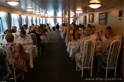Ресторан теплохода «Александр Радищев»