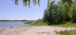Пляж на реке Дон