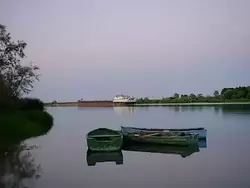 Закат на реке Дон