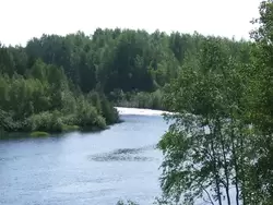 Река в окрестностях Беломорканала