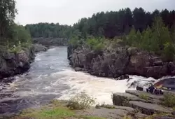 Беломоро-Балтийский канал, водопад