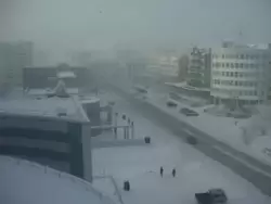 Улицы Якутска зимой