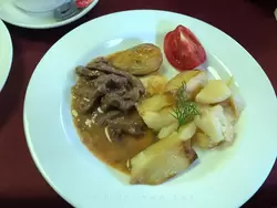 Картошка с мясом, теплоход «Юрий Никулин»