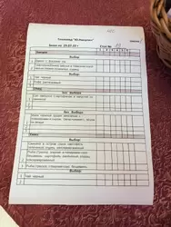 Выборное меню на теплоходе «Юрий Никулин»
