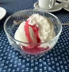 Мороженое, ресторан теплохода «Волга Стар»