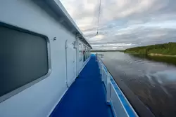 Солнечная палуба теплохода «Волга Стар»